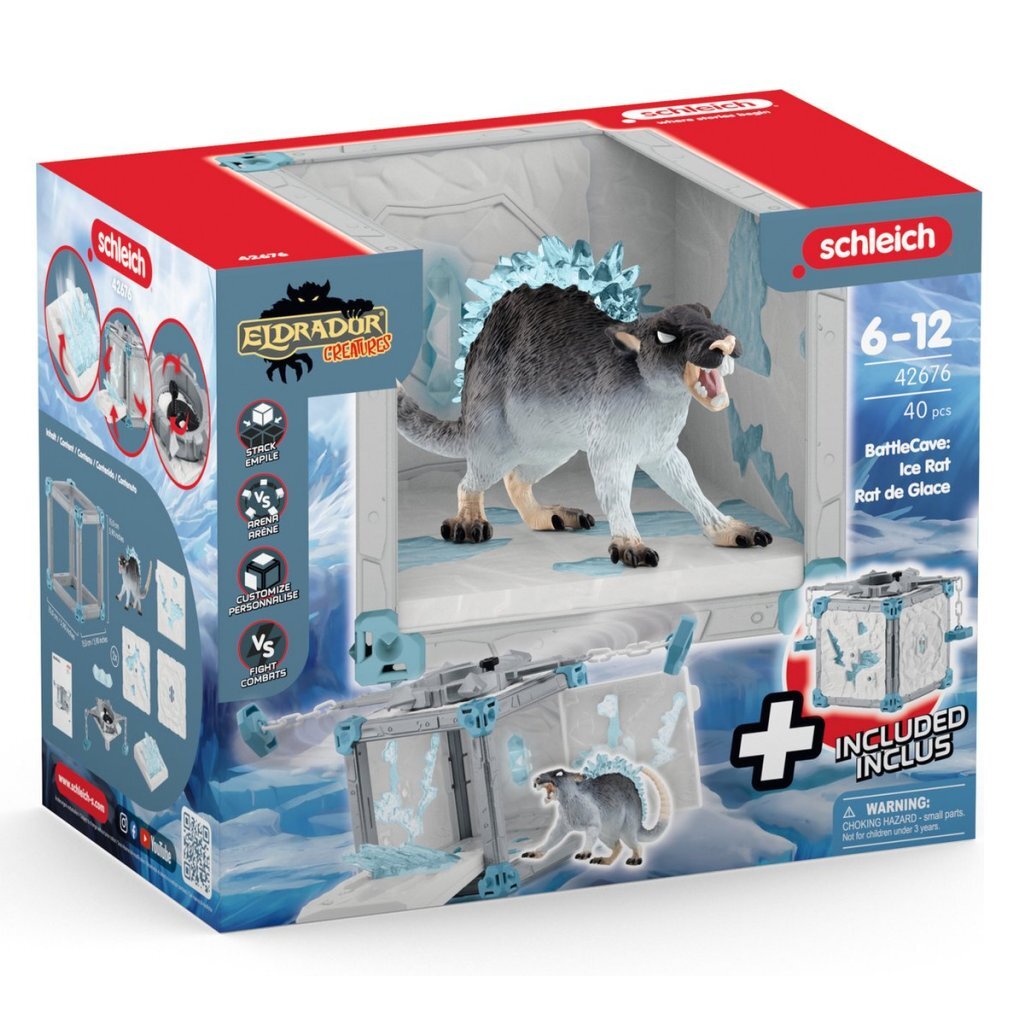Schleich Eldrador Battlecave Ice Rat