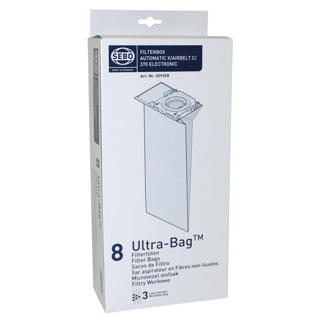 Sebo Stofzak X-c-370 /8 3l