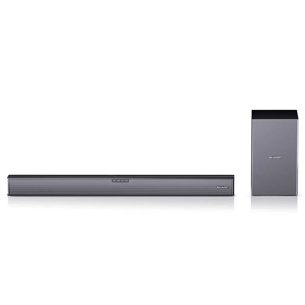 Sharp HT-SBW182 2.1 Slim Soundbar 74 cm + Draadloze Subwoofer Zwart