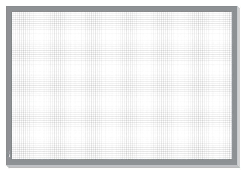 Sigel SI-HO260 Onderleggers Geruit Wit/grijs