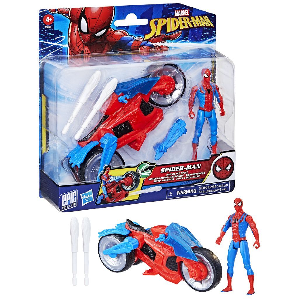 Spiderman Motor met Figuur