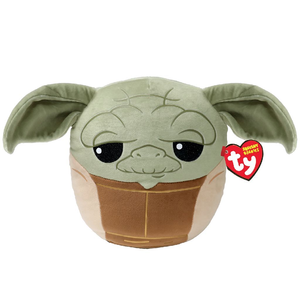 TY Squishy Beanies Knuffelkussen Star Wars Yoda 20 cm