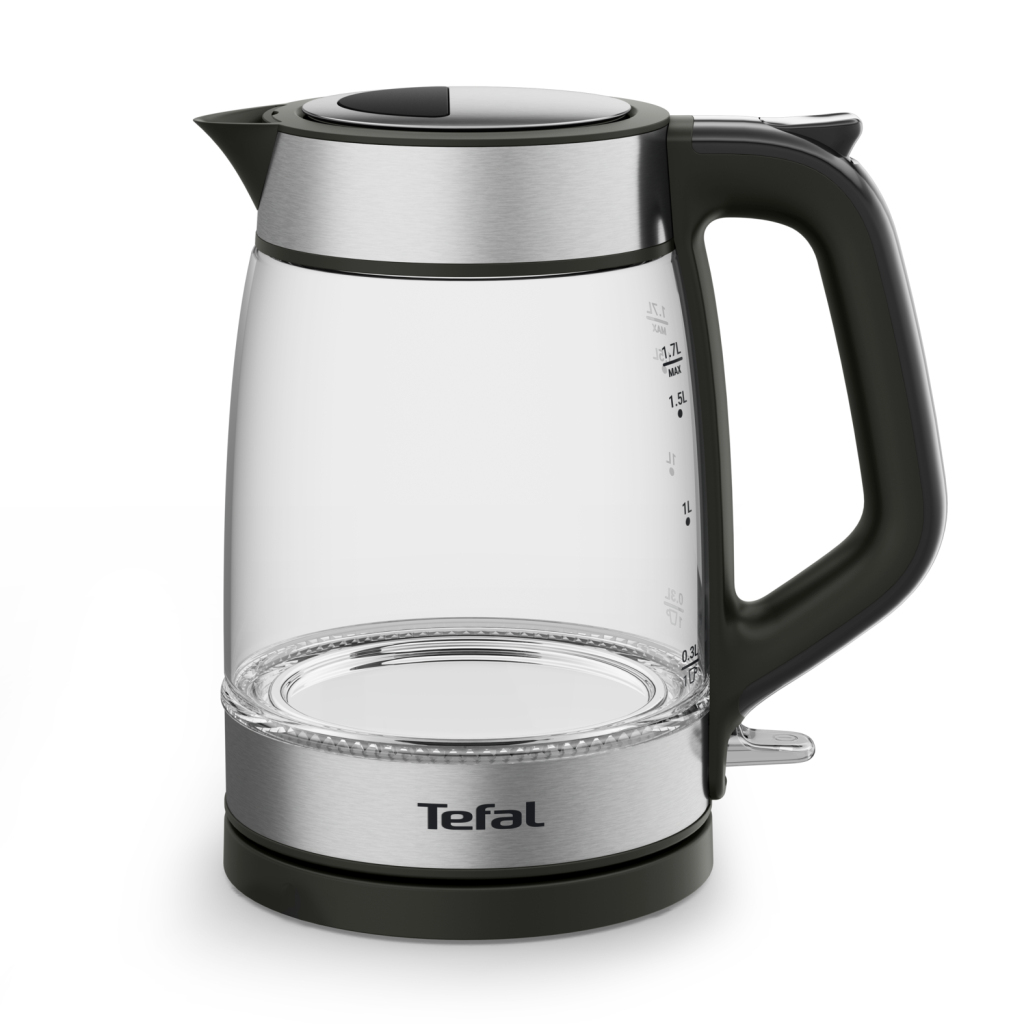 Tefal KI6058 Glazen Waterkoker 1.7L 2200W Zwart/RVS