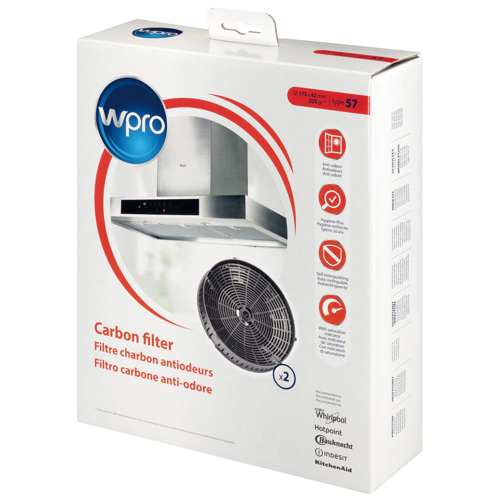 WPRO Koolstoffilter 57