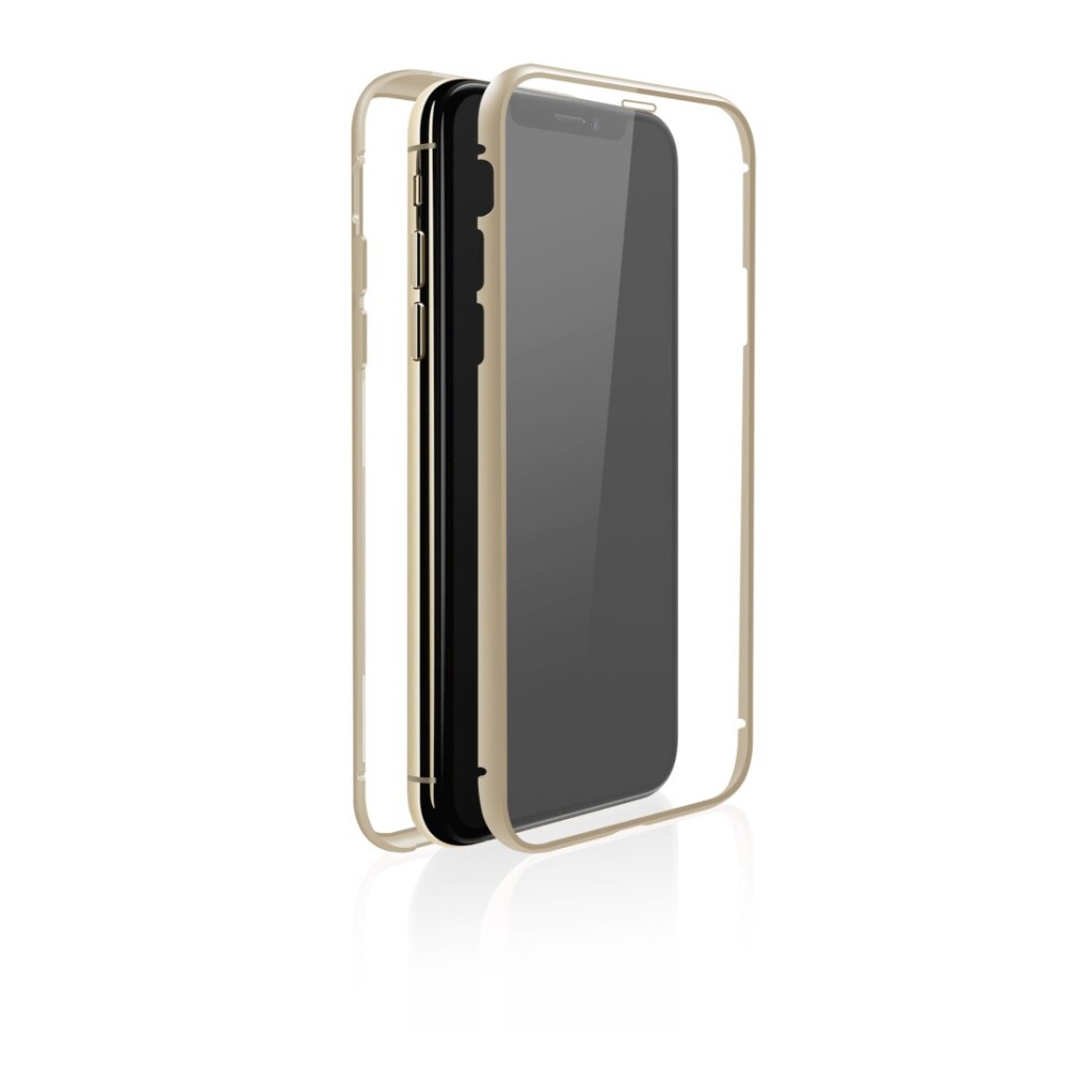 White Diamonds Cover 360° Glass IPhone 11 Goud