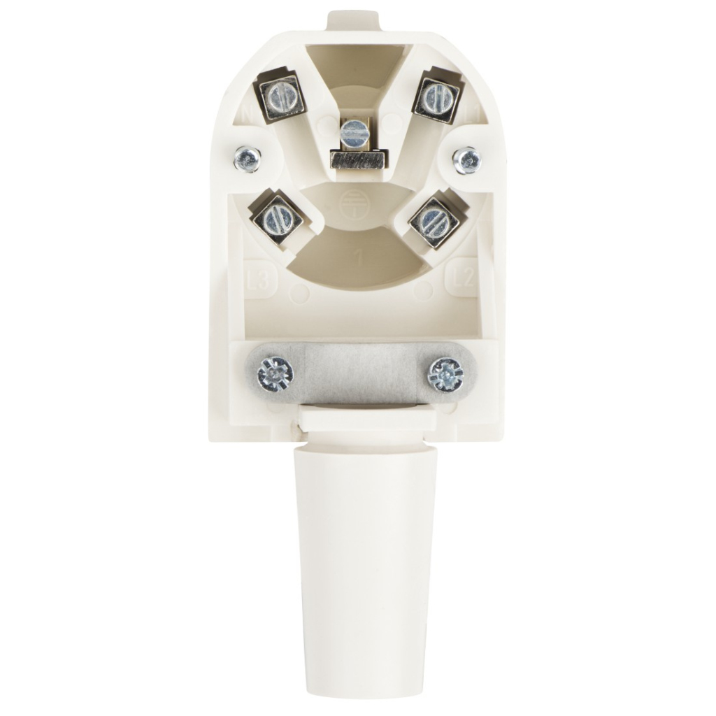 Xavax Geaarde Stekker 5-polig Haaks Opnieuw Aansluitbaar 400V/16A