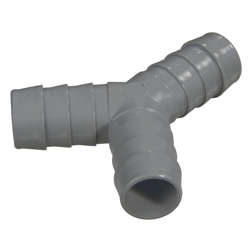 Xavax Y-Connector voor Afvoerslangen 20 mm Grijs