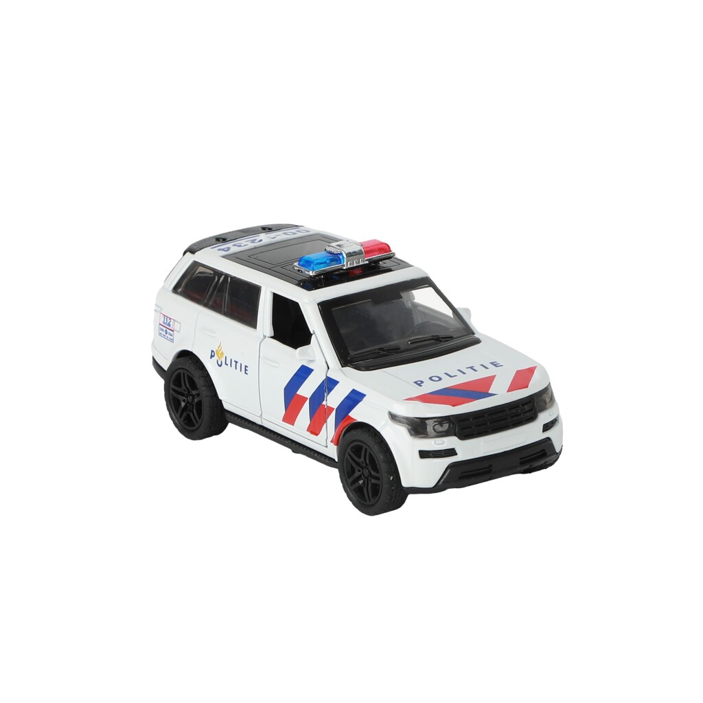 112 Pull-Back Politie SUV 1:36 + Licht en Geluid - Image 2