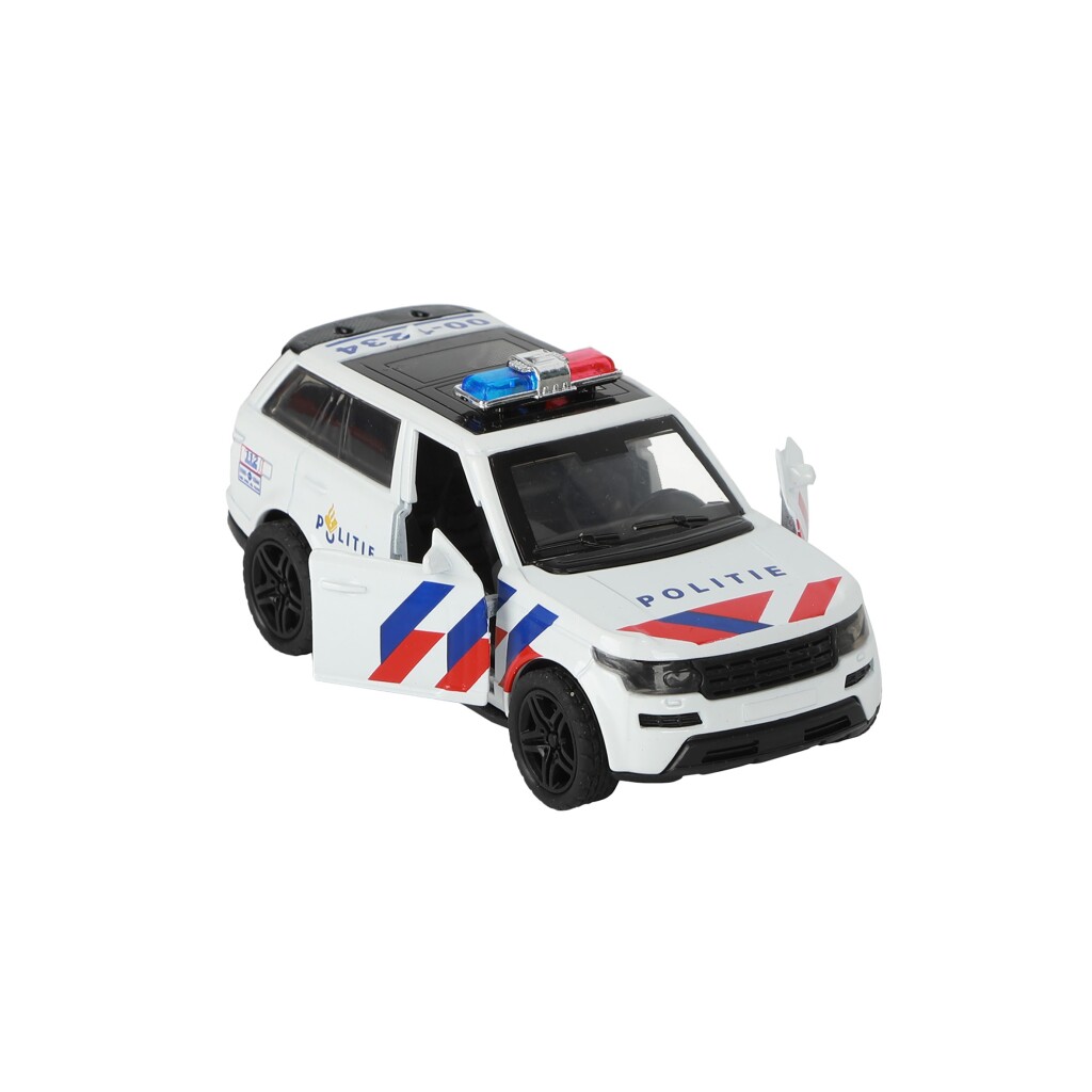 112 Pull-Back Politie SUV 1:36 + Licht en Geluid - Image 3