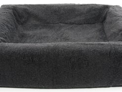 BIA BED FLEECE HOES HONDENMAND GRIJS