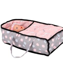 Alternative view of 2in1 Poppenwagen 66.5x37x69 cm Grijs/Roze