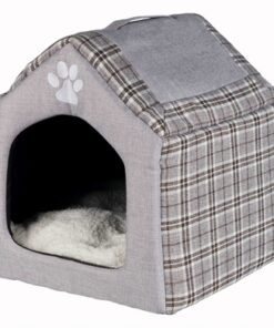 TRIXIE RELAX IGLO HONDENHUIS SILAS GRIJS / CREME