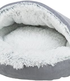 TRIXIE HONDENMAND DONUT HARVEY GRIJS / WIT-ZWART