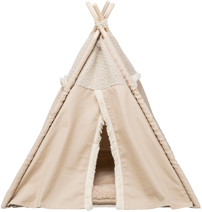 TRIXIE KATTENMAND TIPI BOHO BEIGE