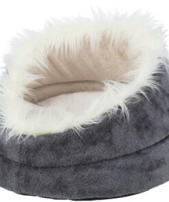 TRIXIE HONDENMAND MINOU ROND SOFT EDITION GRIJS / LICHTGRIJS