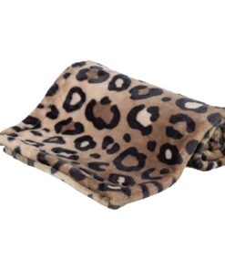 TRIXIE HONDENDEKEN LEO SOFT PLUCHE BRUIN / PANTERPRINT