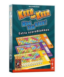 999 Games Keer Op Keer Scoreblokken 3 Stuks