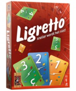 999 Games Spel Ligretto Rood