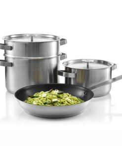 AEG A4SS Pannenset 4-delig RVS