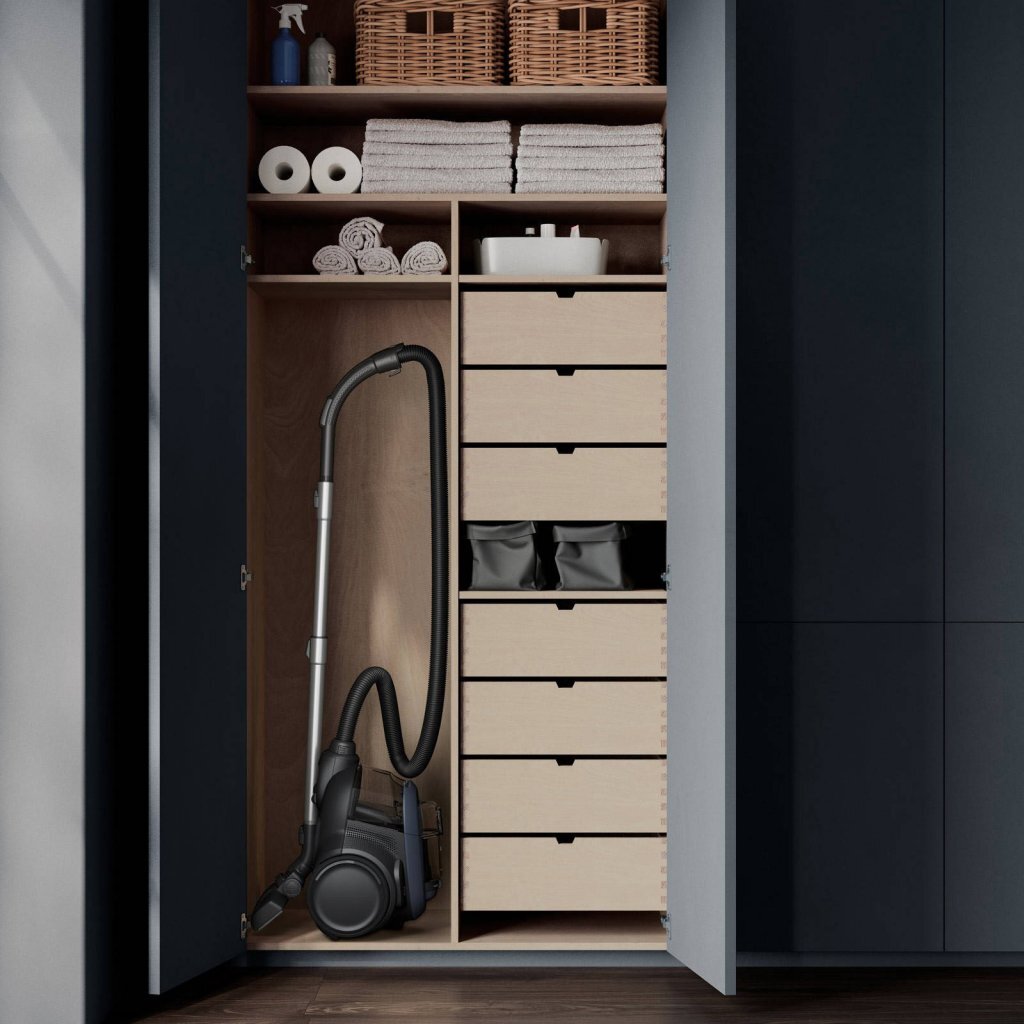 AEG AL61C4DB Stofzuiger Zonder Zak 700W Donkerblauw/Zwart - Image 5