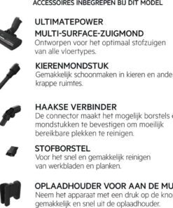 Alternative view of AEG AP71UB14DB Ultimate 7000 Accu Steelstofzuiger Antraciet