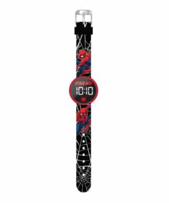 Accutime Spiderman LED Horloge Rond