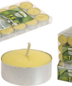 Adventure Goods Aromatische Citronellakaarsen 15Stuks
