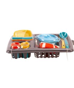 Afdruiprek met Servies