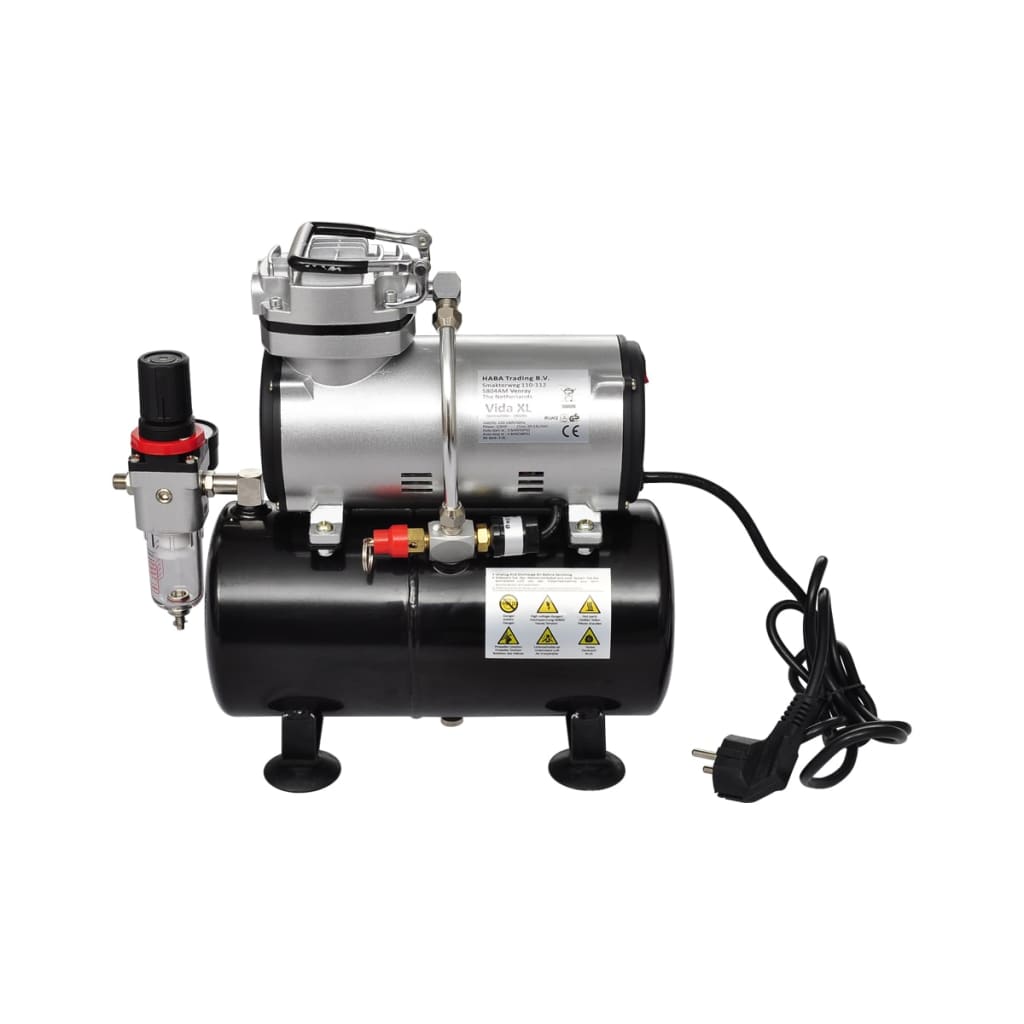 Airbrush Compressorset met 2 pistolen - Image 5