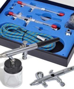Airbrush set met 2 pistolen