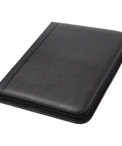Alassio JU-31517 Conferentiemap A4 + 4 Rings-Mechaniek Zwart/Kunstleer