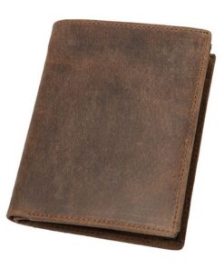 Alassio JU-42240 Leren Portefeuille 12x9.5x2.5cm Bruin