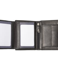 Alternative view of Alassio JU-42245 Portefeuille 12x9.5x2.5cm Leer Zwart