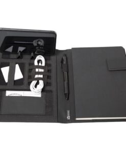 Alassio JU-46222 STOP Schrijfmap Belize A5 Zwart/RPET