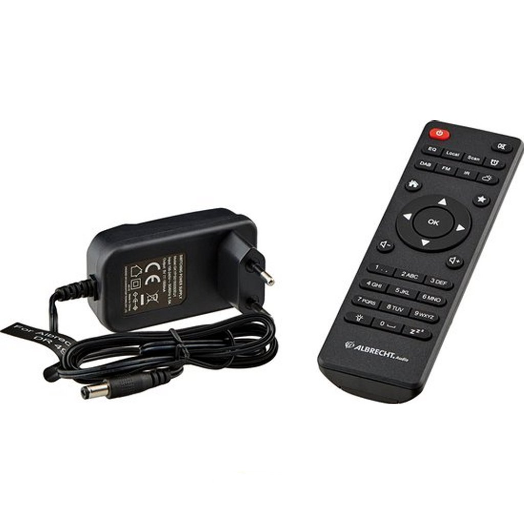 Albrecht DR 490 DAB+ Hybrideradio Zwart - Image 3