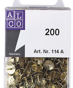 Alternative view of Alco AL-114A Punaises 9mm Messing 200 Stuks In Doosje