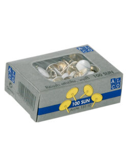 5mm Messing Doos A 100 Stuks Wit