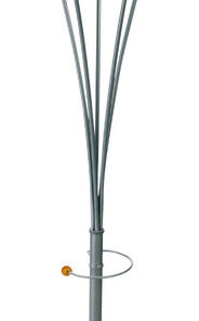 Alco AL-2803 Kapstok Metaal Zilver 5 Haken