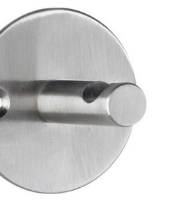 Alco AL-2847 Wandgarderobe Zilver 1 Haak Incl. Bevestigingsmateriaal