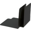 Alco AL-4301-11 Boekensteun 85x140x140mm Metaal Set A 2 Stuks Zwart