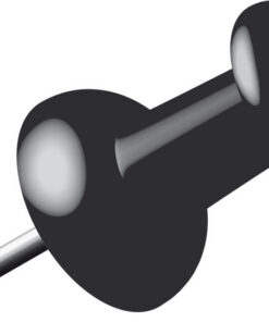 Alco AL-662-11 Pushpins Doosje A 40 Stuks Zwart