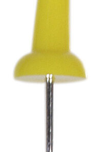 Alternative view of Alco AL-662-13 Pushpins Doosje A 40 Stuks Geel