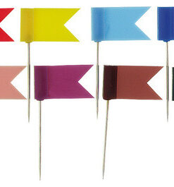 Alternative view of Alco AL-715 Markeervlaggetjes 20 Stuks In Doosje Donkerblauw