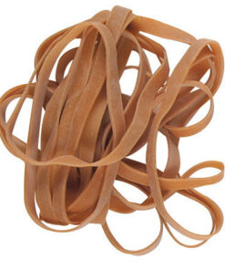 Alco AL-754N Elastieken 100x5mm 500 Gram In Doos Natuur