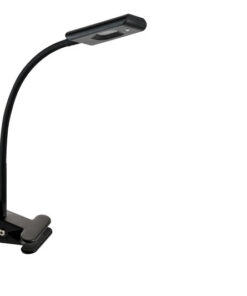 Alco AL-938-11 Bureaulamp Zwart LED Met Klem 230V 4W 40cm