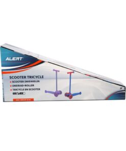 Alternative view of Alert Driewieler Step Roze/Paars