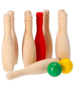 Alternative view of Alert Outdoor Houten Bowling Set