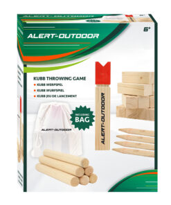 Alert Outdoor Kubb Houten Werpspel + Opbergtas