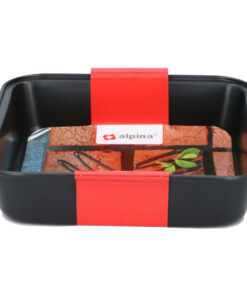 Alpina Bakvorm 23x22x5 cm Zwart