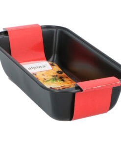 Alpina Cakevorm 25x13x6 cm Zwart